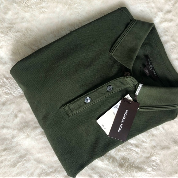 Michael Kors Other - Michael Kors Men’s Cotton Woven Polo NWT